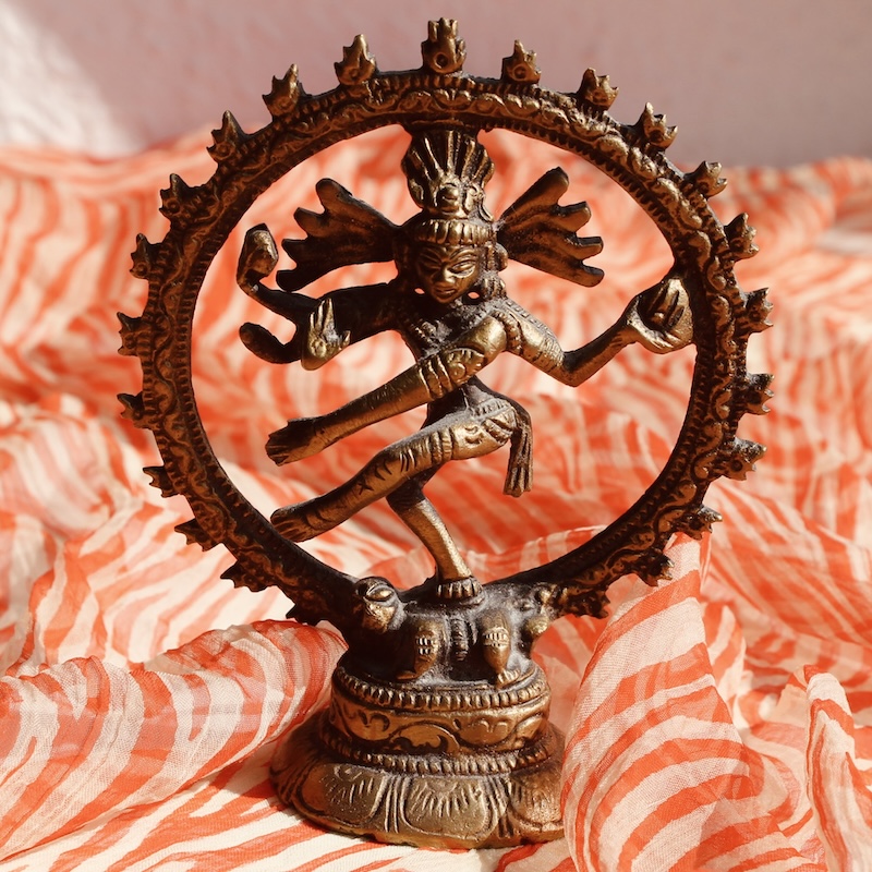 Shiva-Figur als Symbol für Dualität und Nondualität